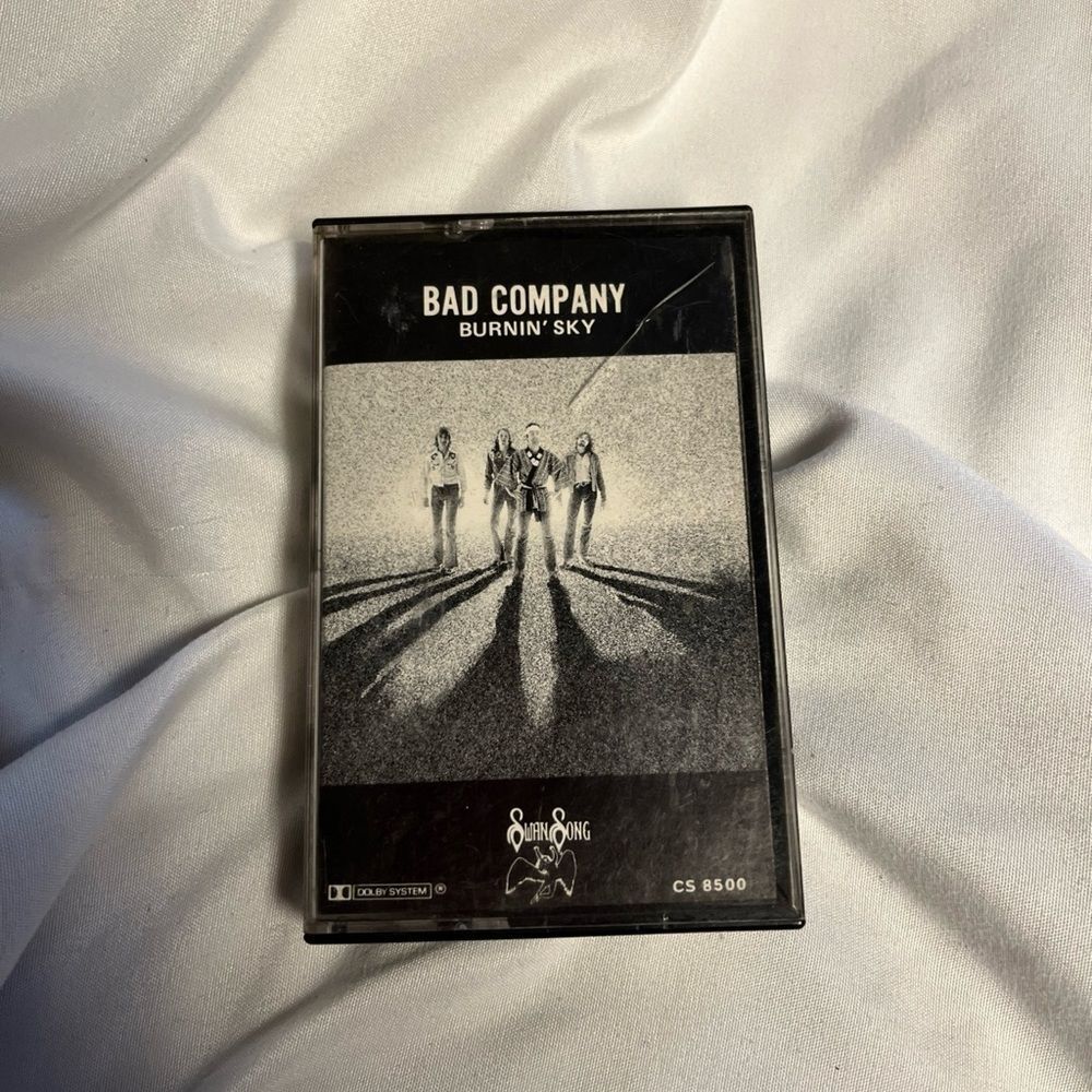 Bad Company‎ Burnin' Sky Cassette